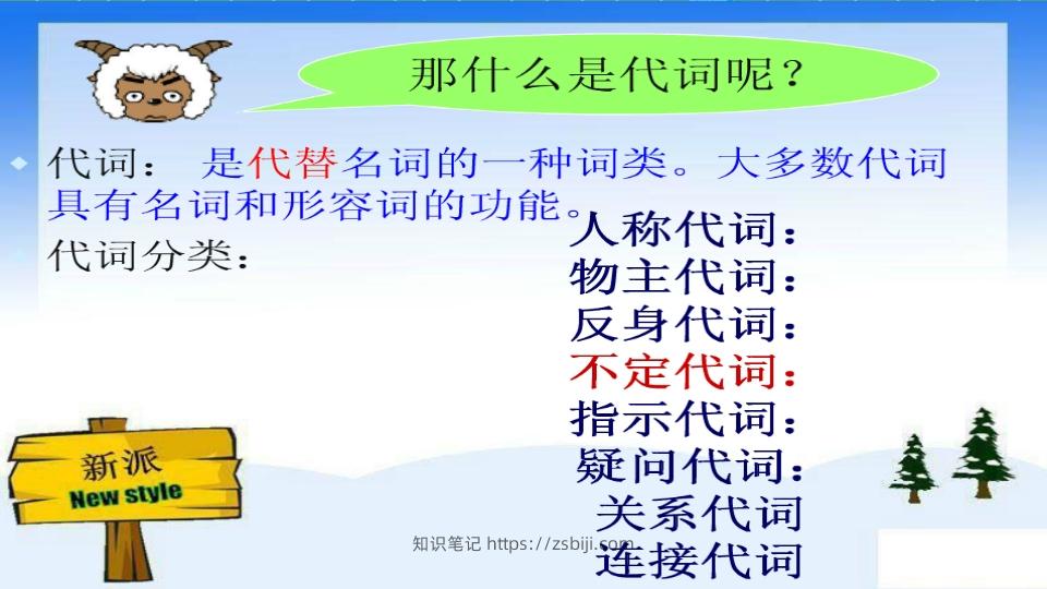 图片[2]-五年级英语下册代词（人教PEP版）-知识笔记
