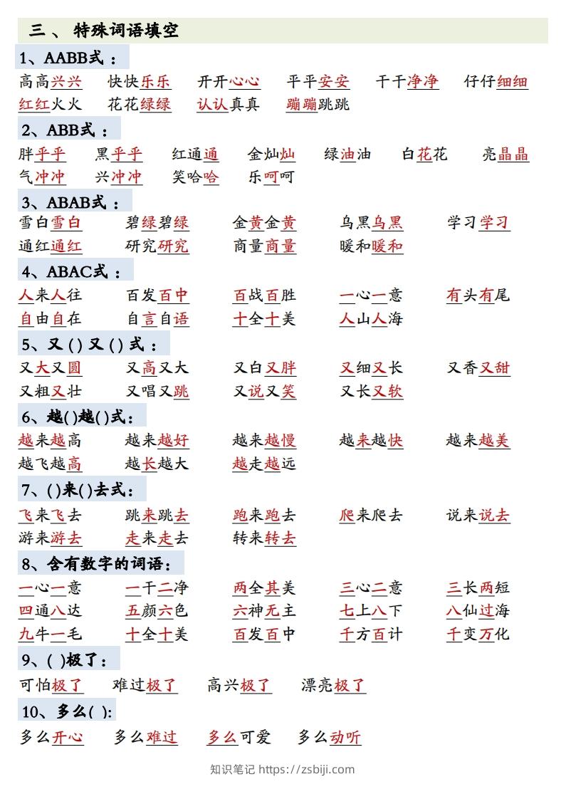 图片[2]-1.27一年级下册语文全册重点知识预习汇总-知识笔记