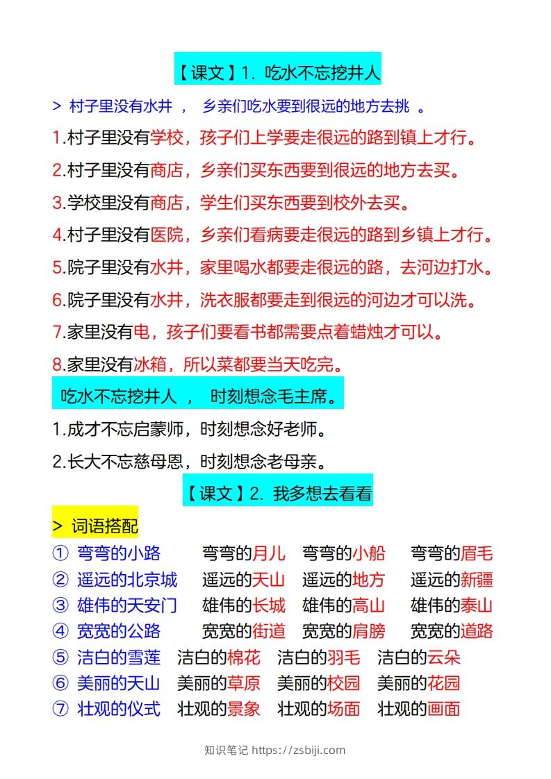 图片[2]-4_一年级下册仿写句子-知识笔记
