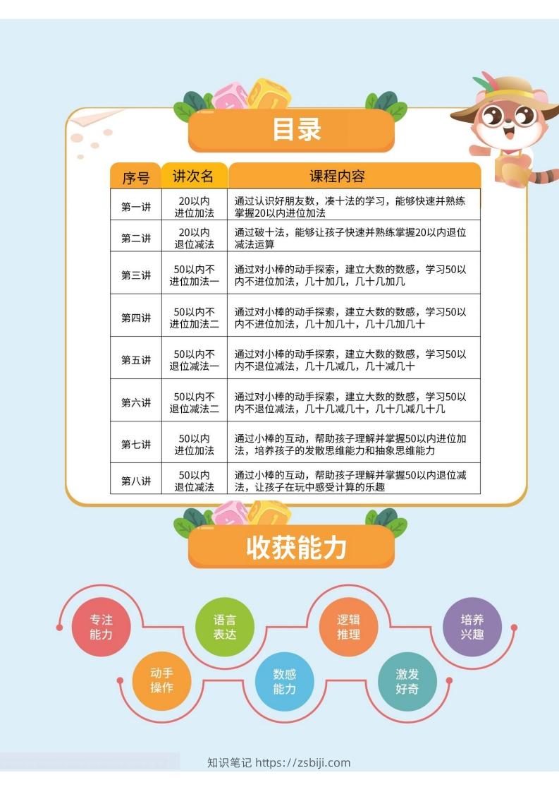 图片[2]-幼小衔接数学计算课-知识笔记