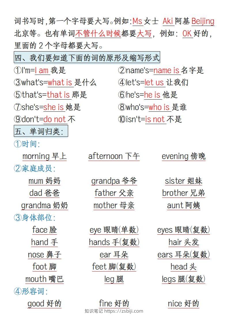 图片[2]-三上英语知识点归纳总结（全国通用版）-知识笔记